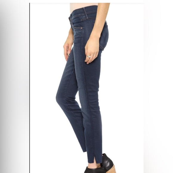 MOTHER Denim - MOTHER Sz 26 High Waisted Vamp Slightly Sinful Black Orig$278